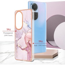 Manyi Mall Oppo Oppo 10 5g Için Kılıf Mermer Desen Yumuşak Tampon Ince Tpu Koruma (Yurt Dışından)