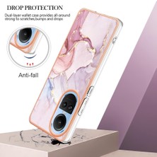 Manyi Mall Oppo Oppo 10 5g Için Kılıf Mermer Desen Yumuşak Tampon Ince Tpu Koruma (Yurt Dışından)