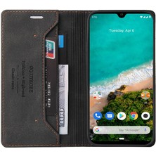 Manyi Mall Xiaomi A3 Premium Deri Kickstand Iki Kart Yuvaları Prim (Yurt Dışından)