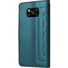 Manyi Mall Xiaomi Poco X3 Nfc Cüzdan Flip Kapak Için Flip Case Basit Iş Deri (Yurt Dışından)