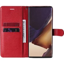 Manyi Mall Samsung Galaxy Not 20 Için Flip Case Ultra Klasik Düz Renk ile Yüksek (Yurt Dışından)