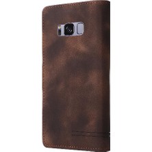 Manyi Mall Samsung Galaxy S8 Için Flip Case Darbeye Deri Kılıf Kapak Çevirin (Yurt Dışından)