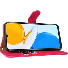 Manyi Mall Kart Tutucu Kickstand Deri Folio Flip Case ile Onur X7 Için Kılıf (Yurt Dışından)