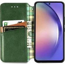 Manyi Mall Samsung Galaxy Case 5g Flip Kapak Moda Tasarım Cüzdan Fonksiyonu (Yurt Dışından)