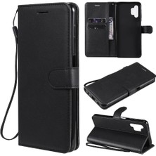 Manyi Mall Kart Yuvası ile Samsung Galaxy A32 5g Klasik Düz Renk Için Flip Case (Yurt Dışından)