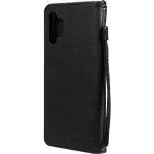 Manyi Mall Kart Yuvası ile Samsung Galaxy A32 5g Klasik Düz Renk Için Flip Case (Yurt Dışından)