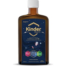 Kinder Multi 250 ml - L-Arjinin, Kolin, İnositol, Fosfatidilserin, Lutein, Vitaminler ve Mineraller