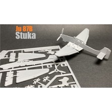 Junkers Ju 87B Stuka Maket Uçak Kartı