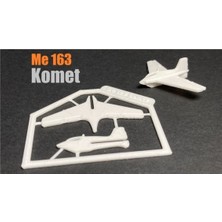 Messerschmitt Me 163 Komet Maket Uçak Kartı