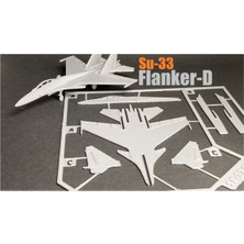 Suhoy Su-33 Flanker-D Maket Uçak Kartı