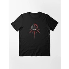 Otuz5 Baskılı Bisiklet Yaka T-Shirt