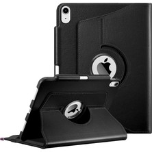 Fuchsia Qpen iPad 3 9.7 Inç Uyumlu 360° Tablet Deri Kılıf