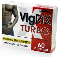 Complete Vıgrıx Turbo Testo Ginseng Tribulus 60 Caps