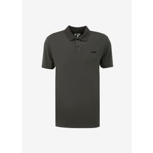 Jeep Haki Erkek Polo Yaka Relaxed Baskılı Polo T-Shirt C4SM-TST4503