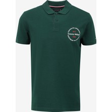 Tommy Hilfiger Yeşil Erkek Polo T-Shirt MW0MW34740