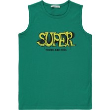 Civil Boys Erkek Çocuk T-Shirt 10-13 Yaş Çam Yeşili