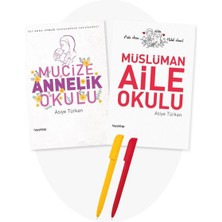 Alfa Kalem+Asiye Türkan 2 Kitap Set (Mucize Annelik Okulu Iyi Anne Olmak-Müslüman Aile Okulu)