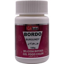 My Bake Jel Gıda Boyası Bordo 100 gr