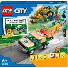 LEGO City Vahşi Hayvan Kurtarma Görevleri 60353