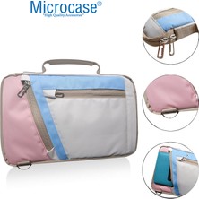 Microcase Lenovo Tab P11 2.nesil 11.5 Inch Tabletler Universal Sleeve Taşıma Çantası AL4346 Pembe Mavi Krem