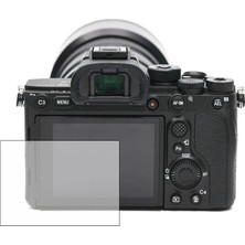 ScHitec Sony A7Cr İle Uyumlu Darbe Emici Kamera Ekran Koruyucu Kaplama