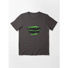 Otuz5 Hayaller Yaşatır Baskılı Bisiklet Yaka T-Shirt
