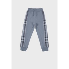 Burberry Pamuklu Çocuk Jogger Pantolon 8047433 Shale Blue