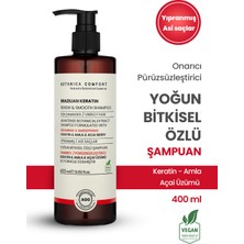 Botanica Comfort Işlem Görmüş Ve Yıpranmış Saçlar Için Onarıcı Keratin Ve Amla Yağı Özlü Şampuan 400 Ml