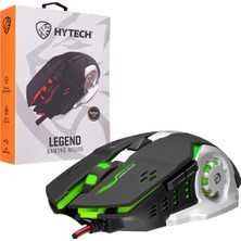 Hytech Hy-X9 Legend Oyuncu Mouse Siyah Led Işıklı