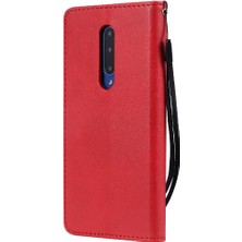 SZY Mall Oneplus 7 Pro Için Flip Case Kart Yuvası ile Yüksek Kaliteli Deri Iş (Yurt Dışından)