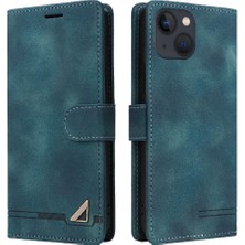 SZY Mall Iphone 13 Mini Darbeye Deri Kılıf Için Flip Case Cüzdan Kapak Çevirin (Yurt Dışından)