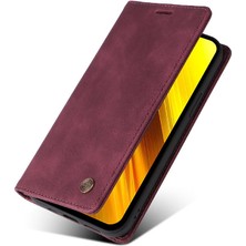 SZY Mall Xiaomi Poco X3 Nfc Için Flip Case Darbeye Deri Kılıf Kapak Çevirin (Yurt Dışından)