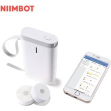 Niimbot D11 Bluetooth Taşınabilir Termal Etiket Yazıcı - Beyaz