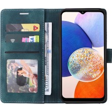 SZY Mall Samsung Galaxy A34 Için Flip Case Deri Kılıf Cüzdan Basit Iş Çevirme (Yurt Dışından)