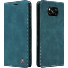 SZY Mall Xiaomi Poco X3 Nfc Için Flip Case Darbeye Deri Kılıf Kapak Çevirin (Yurt Dışından)