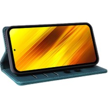 SZY Mall Xiaomi Poco X3 Nfc Için Flip Case Darbeye Deri Kılıf Kapak Çevirin (Yurt Dışından)