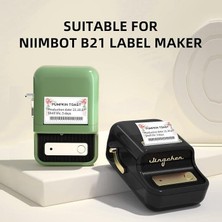 Niimbot T50X30MM Çiçek Desenli Termal Etiket (B1,B21S,B3S)