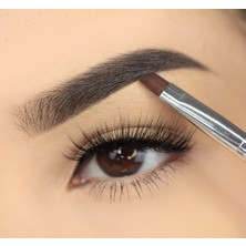 Demstar Professional Duo Eyebrow Brush Çift Taraflı Eyeliner Ve Kaş Kirpik Fırçası No:41