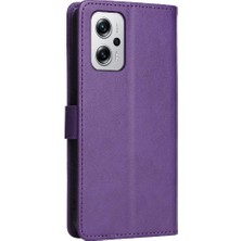 SZY Market Xiaomi Redmi Için Flip Case NOTE11 Pro Artı 5g Klasik Düz Renk Yüksek (Yurt Dışından)