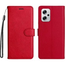 SZY Market Xiaomi Redmi Için Flip Case NOTE11 Pro Artı 5g Klasik Düz Renk Yüksek (Yurt Dışından)