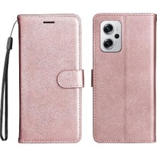 SZY Market Xiaomi Redmi Için Flip Case NOTE11 Pro Artı 5g Klasik Düz Renk Yüksek (Yurt Dışından)