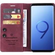 SZY Market Samsung Galaxy S9 Artı Cüzdan Basit Iş Darbeye Dayanıklı Flip Case (Yurt Dışından)