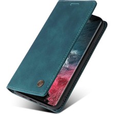 SZY Market Samsung Galaxy S22 Ultra Basit Iş Darbeye Cüzdan Için Flip Case (Yurt Dışından)