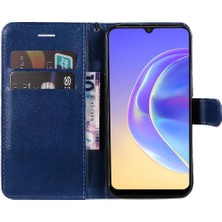 SZY Market Vivo V21E 4G/Y73 2021 Iş Cüzdan Telefon Kılıfı Için Flip Case ile Yüksek (Yurt Dışından)