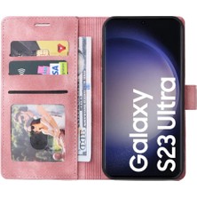 SZY Market Samsung Galaxy S23 Için Flip Case Ultra Kapak Kapak Cüzdan Deri Kılıf (Yurt Dışından)