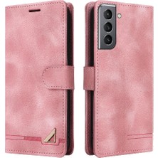 SZY Market Samsung Galaxy S22 Için Flip Case Deri Kılıf Cüzdan Darbeye Çevir (Yurt Dışından)