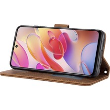 SZY Market Xiaomi Redmi Not 11 Için Flip Case 4g Manyetik Kapatma Kickstand Pu Kılıf (Yurt Dışından)