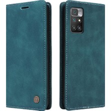 SZY Market Xiaomi Redmi 10 Için Flip Case Darbeye Kapak Cüzdan Basit Deri (Yurt Dışından)