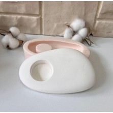 Wammolds Orta Taş Mumluk Silikon Kalıp