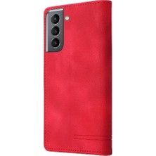 SZY Market Samsung Galaxy S22 Için Flip Case Deri Kılıf Cüzdan Darbeye Çevir (Yurt Dışından)